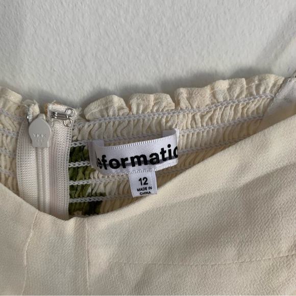 Reformation Juliette Dress in‎ Marcona NWT Sz 12 - Picture 6 of 8